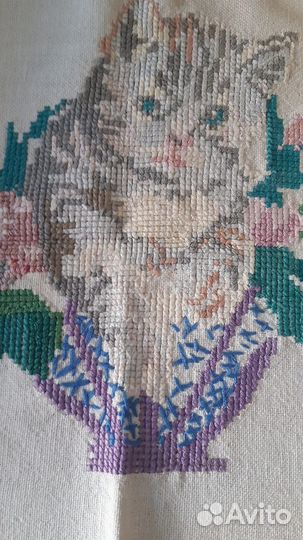 Старинная вышивка крестиком