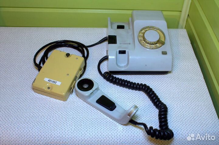 Телефон винтажный безьискровой шахтный
