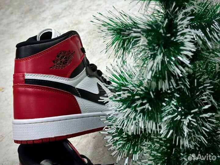 Nike Air Jordan 1 Black Toe Размер 43,44