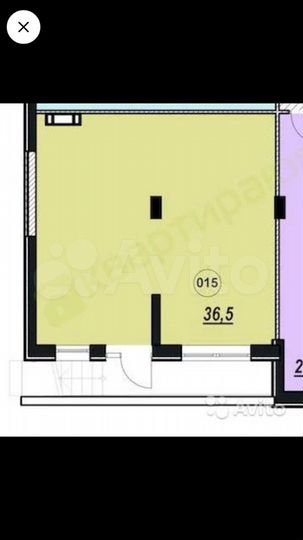 Свободного назначения, 36.4 м²