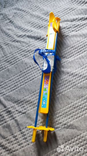 Детские игровые лыжи. новые