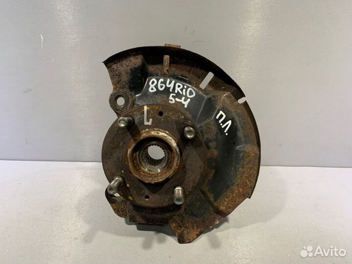 Кулак (цапфа) передний левый Kia Rio седан G4FA