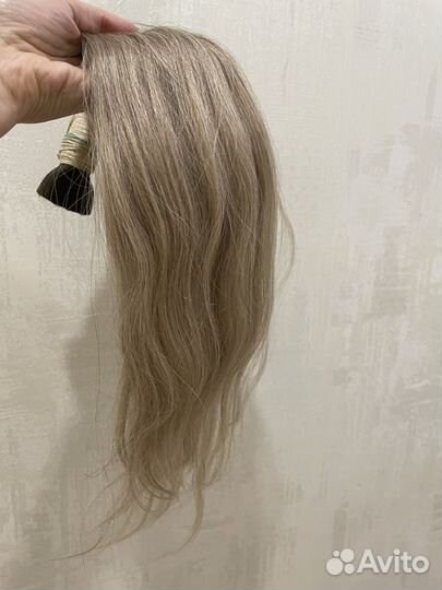 Волосы натуральные для наращивания 50 см