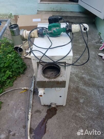 Газовый котел напольный б/у