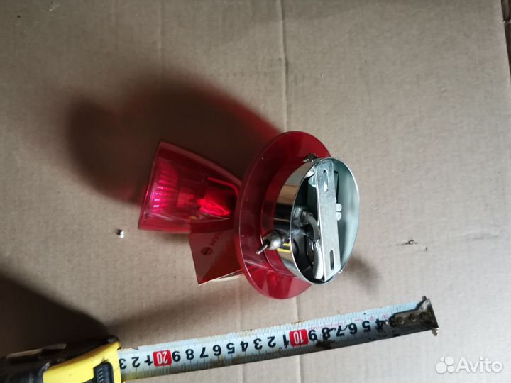 Светильники бра голубые и красный