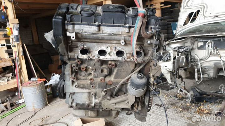 Двигатель Пежо 206 1.6 109 л.с
