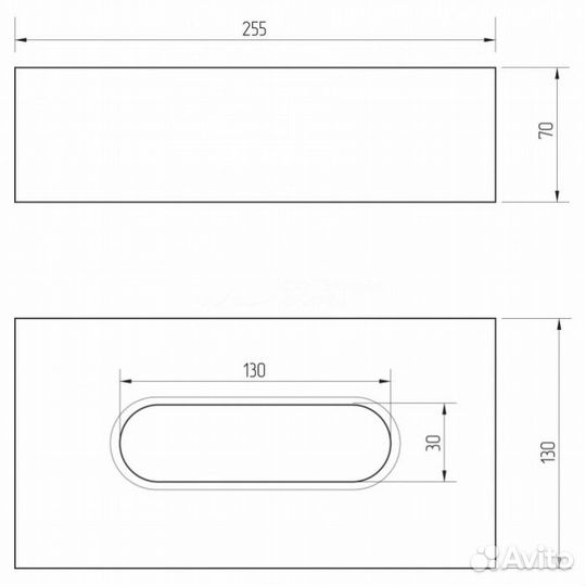 Контейнер для салфеток Migliore Complementi 21988 бронза