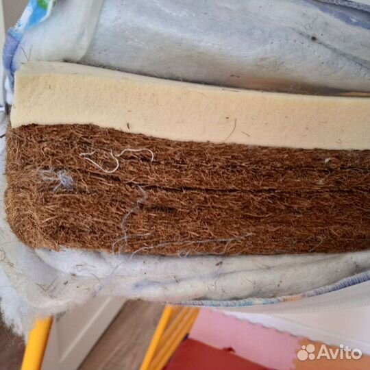 Матрас натуральный кокос и латекс 120 60