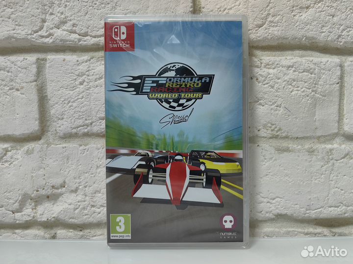 Formula Retro Racing World Tour Новый картридж