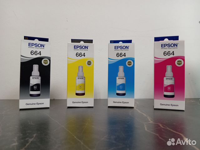 Чернила epson 664 оригинал купить в Набережных Челнах с доставкой ...