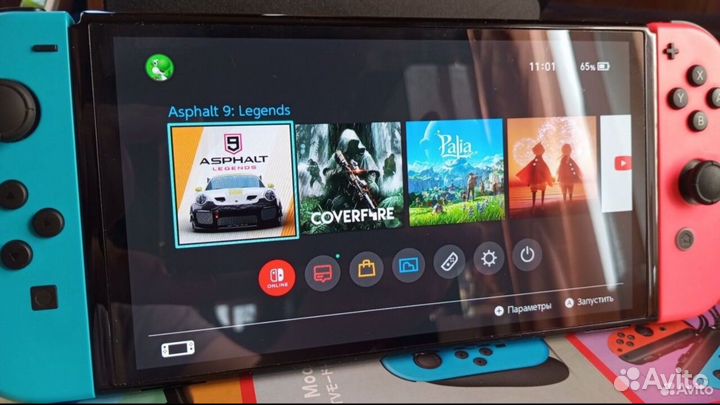 Nintendo switch oled прошитая + 256Gb Samsung