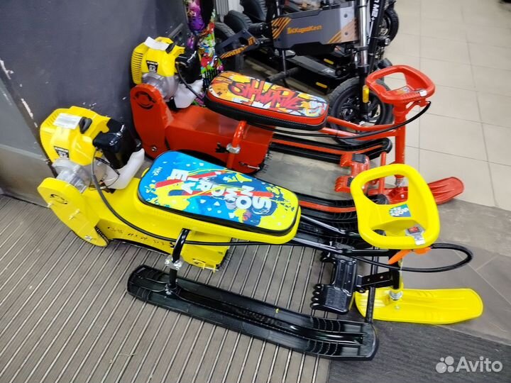 Гусеничный модуль для снегоката