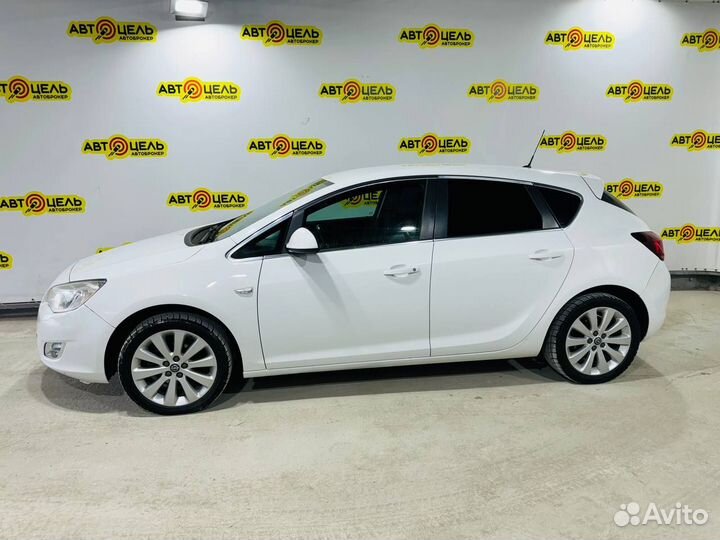 Opel Astra 1.6 AT, 2012, 118 600 км