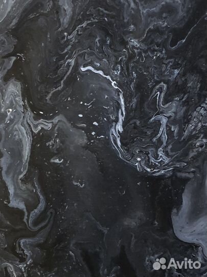 Картина флюид арт