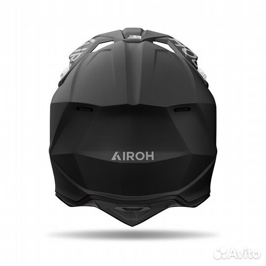 Мотошлем airoh wraaap color black matt