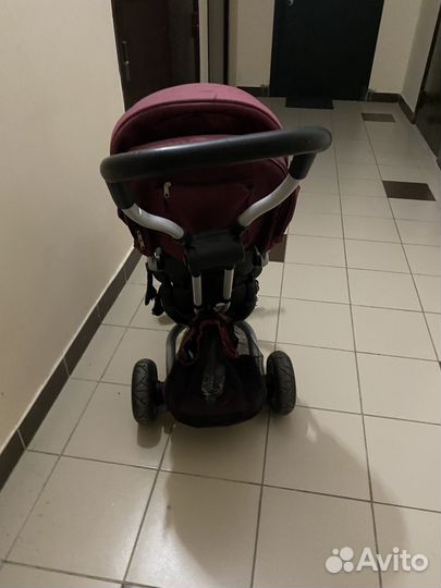 Велосипед коляска с ручкой