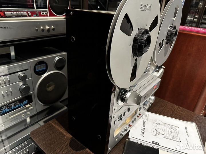 Катушечный магнитофон akai gx 646