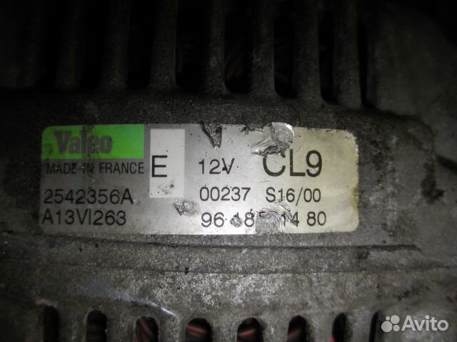 Генератор для Пежо 306 406 605 806 1.8 2.0