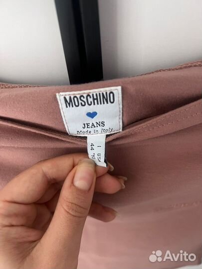 Лонгслив топ боди футболка moschino jeans винтаж