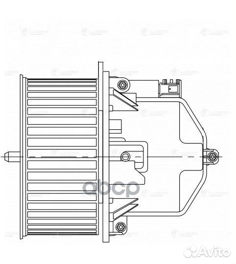 Э/вентилятор отоп. для а/м Land Rover Freelander