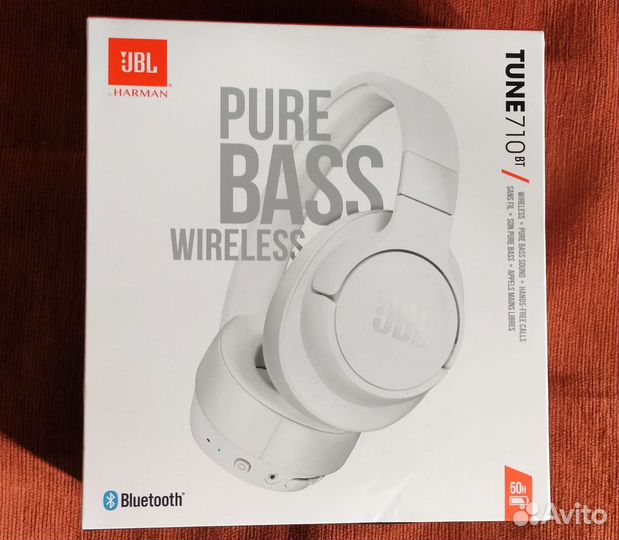 Беспроводные наушники JBL 710bt. Новые. Оргигинал