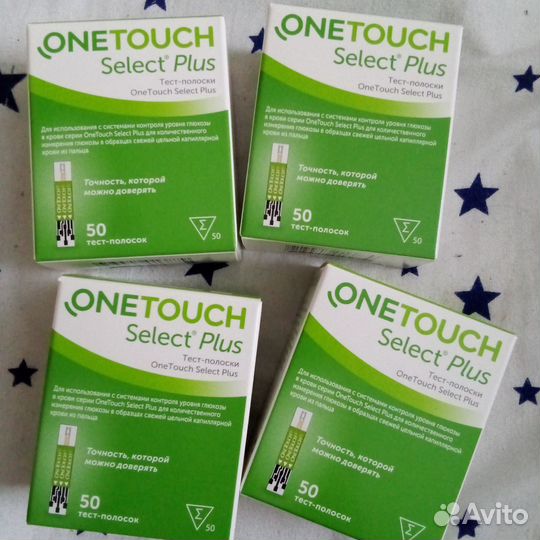 Тест полоски one touch select plus flex