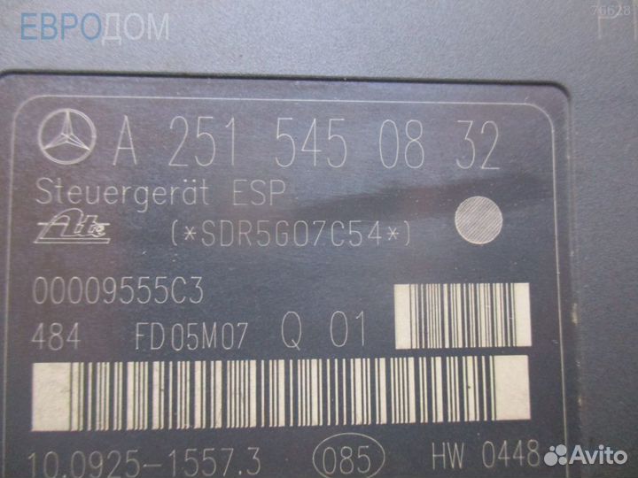 Блок abs mercedes W164 s1074588