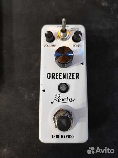 Педаль Rowin Greenizer аналог Tube Screamer 808