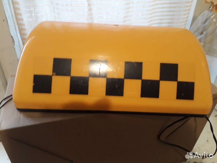 Маяк такси шашечки