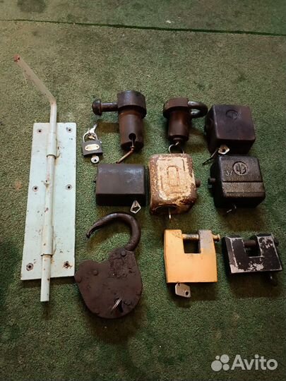 Замок навесной СССР и накладной