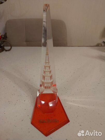 Сувенир Казанский кремль из оргстекла. СССР