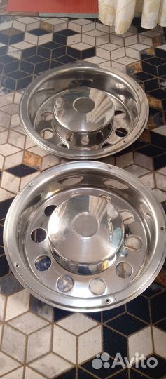 Колпаки колёсные хром