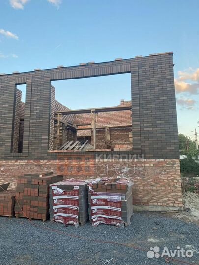 Кирпич облицовочный баварская кладка