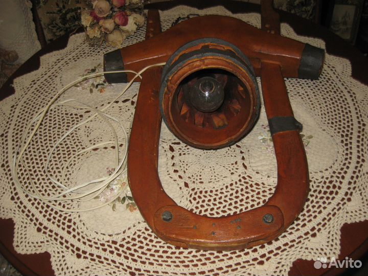 Винтажная люстра под дерево Оглобля Германия