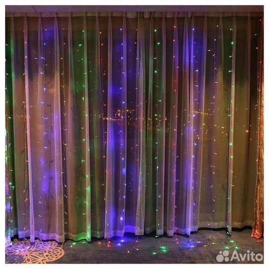 Гирлянда штора