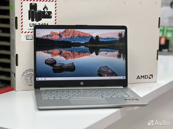 Мощный ноутбук HP Ryzen 7-4700U 8Gb 256 SSD