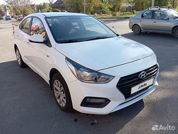 Hyundai Solaris 1.4 МТ, 2019, 73 000 км