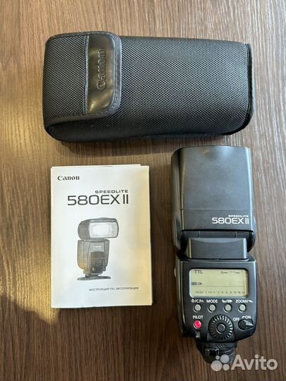 Вспышка Canon Speedlite 580ex ii