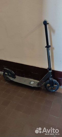Самокат двухколесный до 180 см