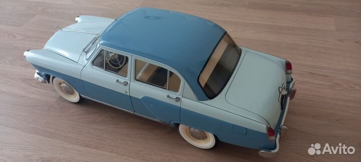 Модель Волга газ 21 деагостини. 1 : 8