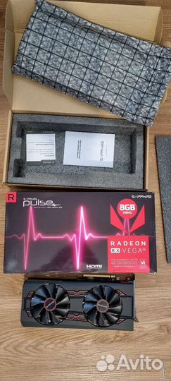Видеокарта Sapphire pulse Radeon RX Vega 56 8 Gb