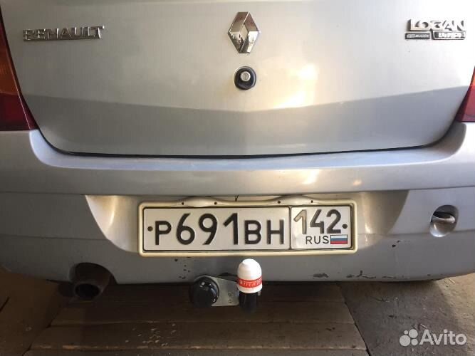 Фаркоп Renault Logan седан с 2005 г