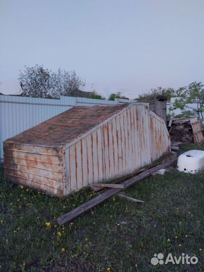 Гараж ракушка