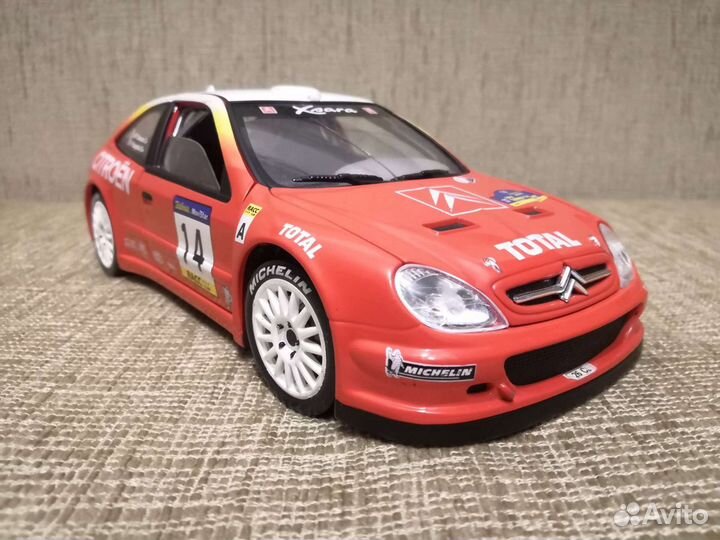Citroen Xsara wrc 1:18 Solido