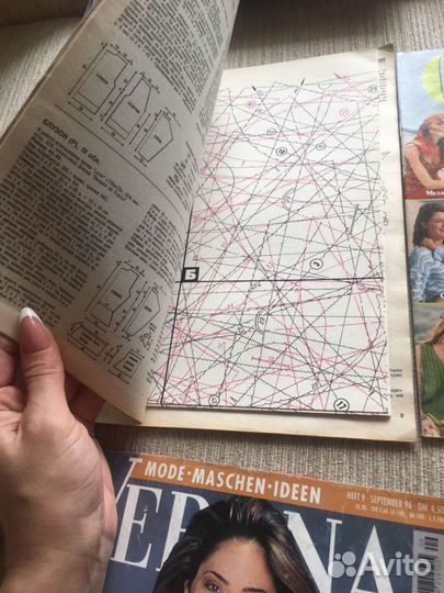 Журналы со схемами вязание и шитье книга