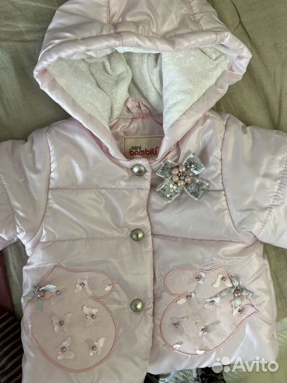 Куртка для девочки, комплект Bombili (74) Турция