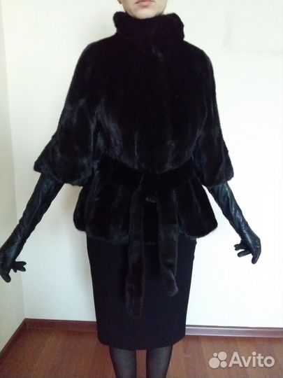 Шубка норковая Black Nafa 