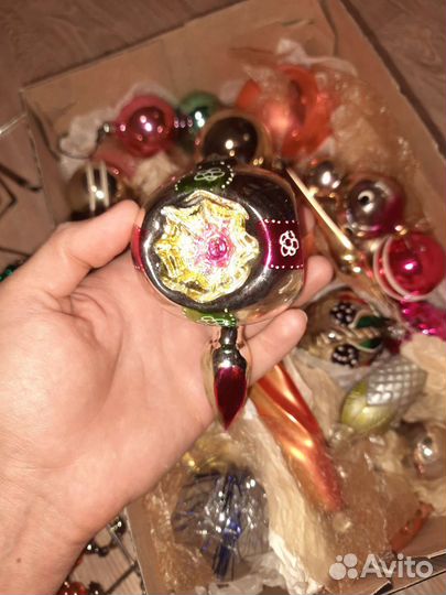 Елочные игрушки СССР