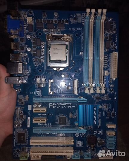 Процессор intel core i5 3570K + материнская плата