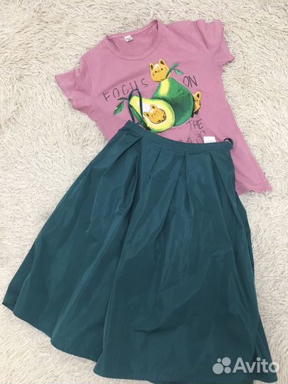 Топ и юбка 40 размер